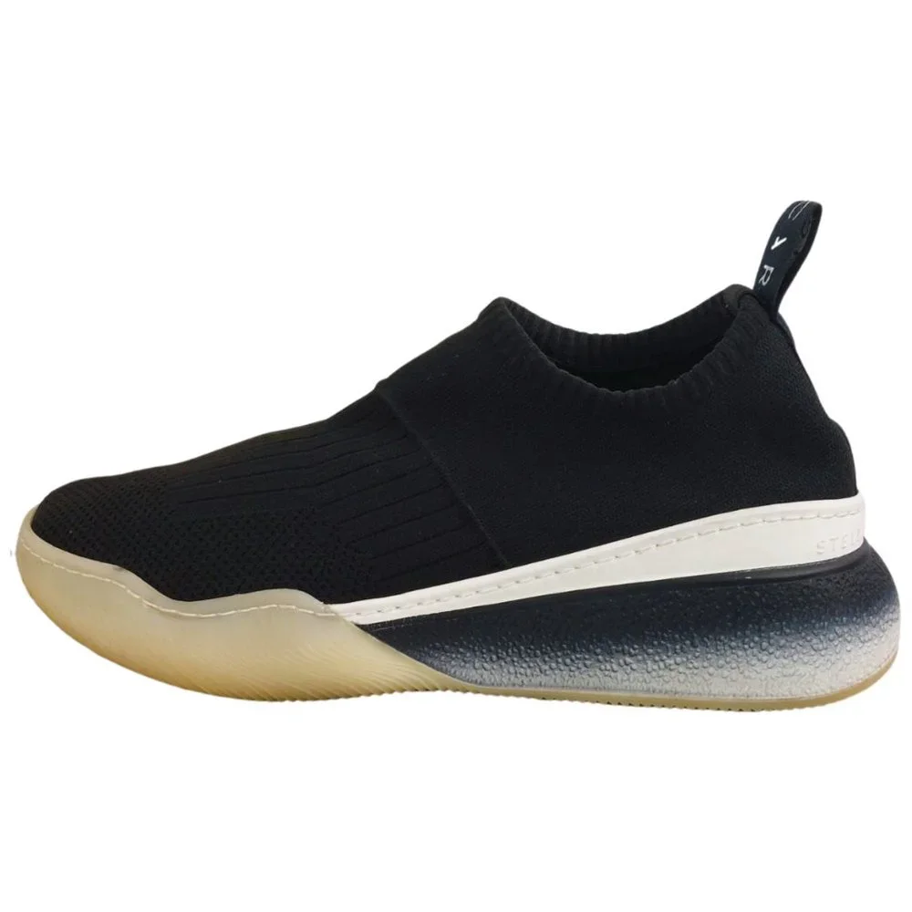 STELLA MCCARTNEY Loop Sock Sneakers Black & White Size 37 / US 7 - Picture 8 of 9